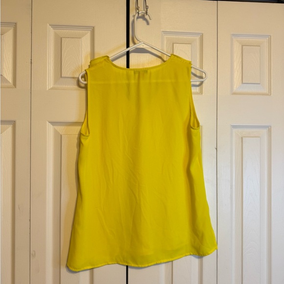 Vince Camuto Yellow Ruffled Blouse - Picture 3 of 3